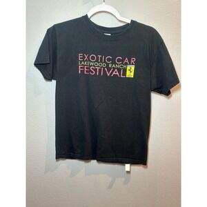 Lakewood Ranch FL 2018 Exotic Car Festival Enzo Ferrari Sz L Unisex Adult Tshirt